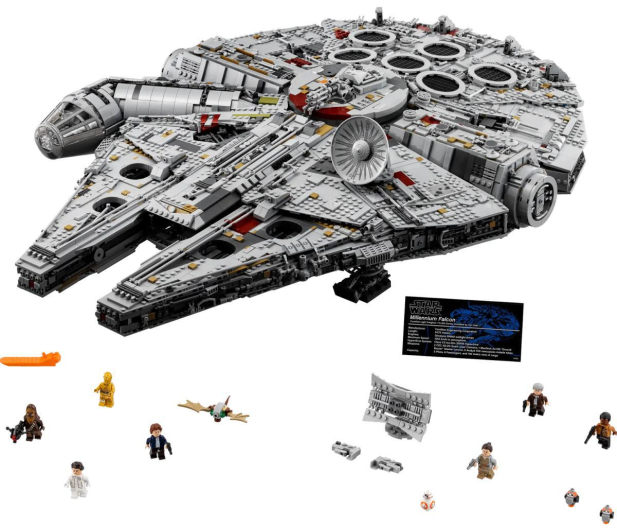 LEGO Star Wars 75192 Sokół Millennium - 409842 - zdjęcie 2